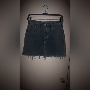 Abercrombie & Fitch denim A-Line Mini Skirt Casual